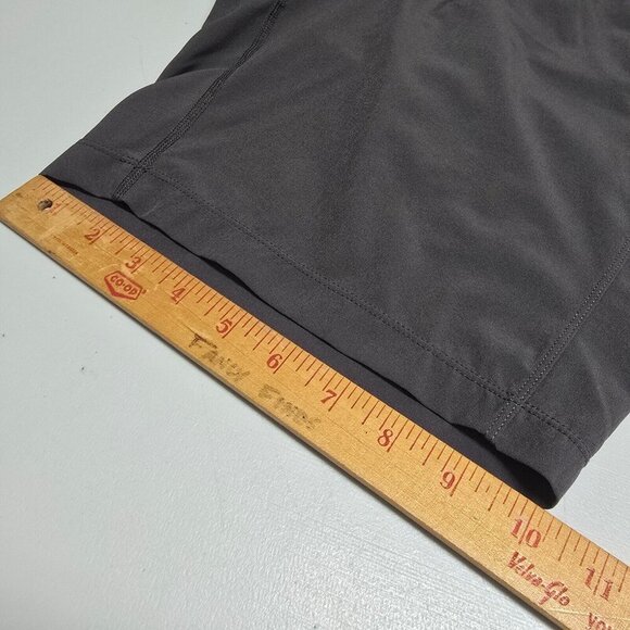 Birddogs Shorts Men Small Gray Lined Zip Pocket Long Active Comfort Gym Beach - Picture 11 of 12